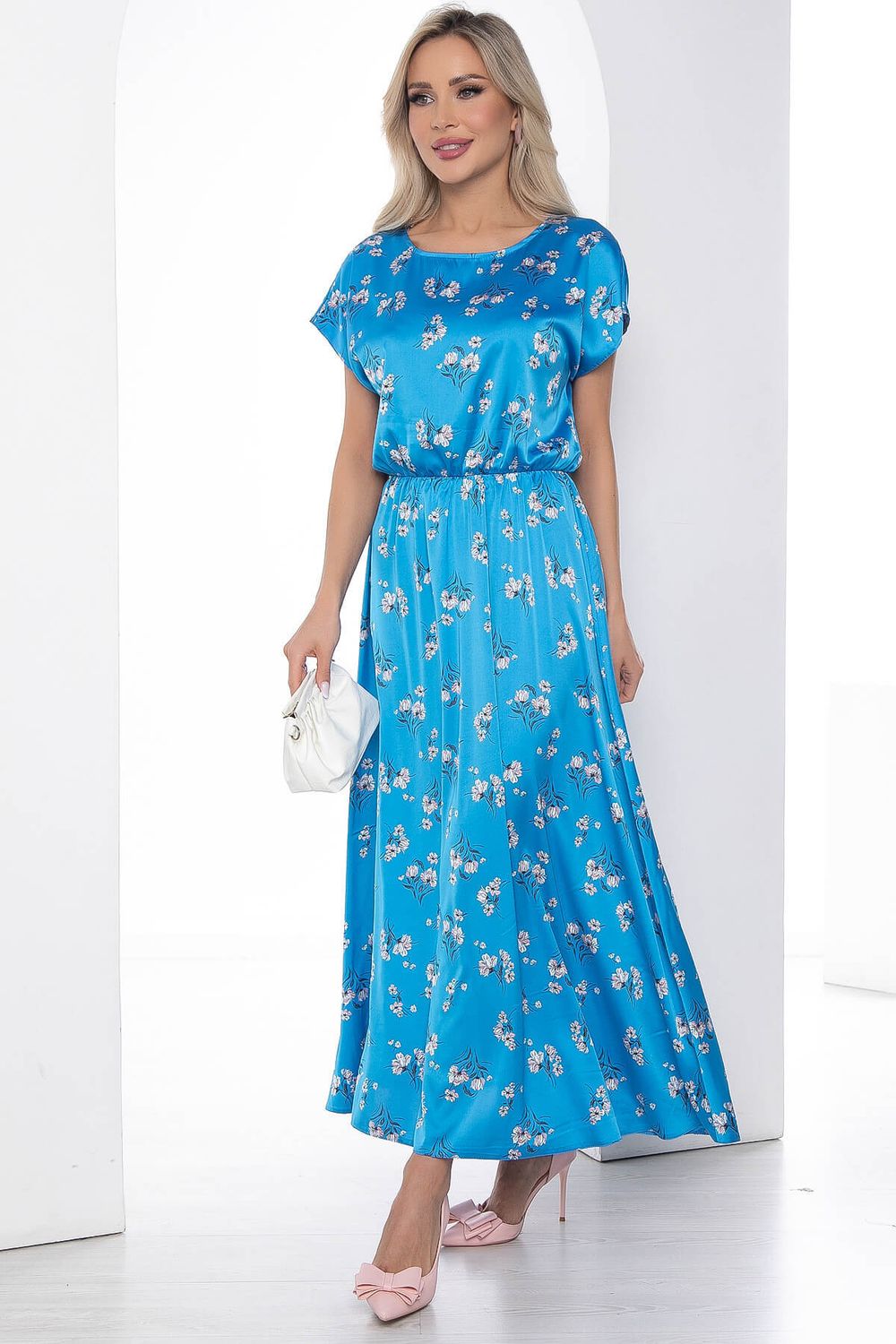 Платье Кейтлин синее П10141 LT Collection