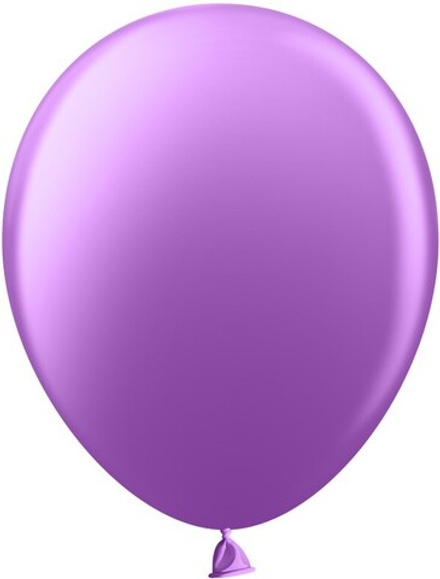 Шар Латекс (12\30 см) Фиолетовый, пастель, 1 шт