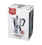 Кофеварка гейзерная AGNESS МОНБЛАН на 6 чашек 300мл