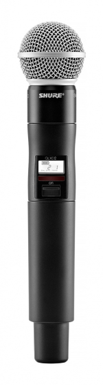 SHURE QLXD2/SM58 G51 470-534 МГц ручной передатчик серии QLXD с капсюлем микрофона SM58