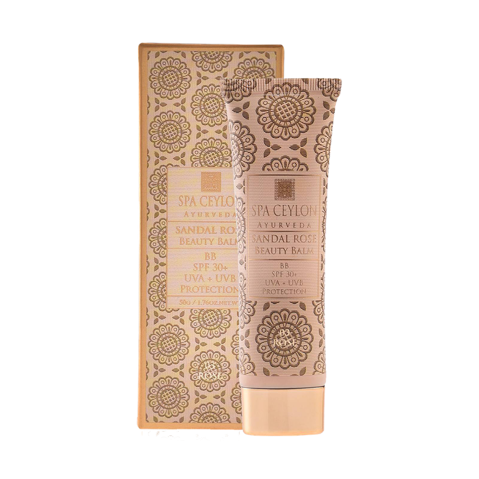 Увлажняющий бальзм для лица "Сандал и Роза" - натурально-бежевый (50гр)