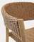 Плетеный стул Pola, массив эвкалипта, ротанг