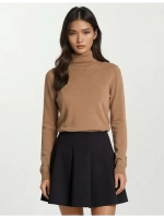 Джемпер с высоким воротом