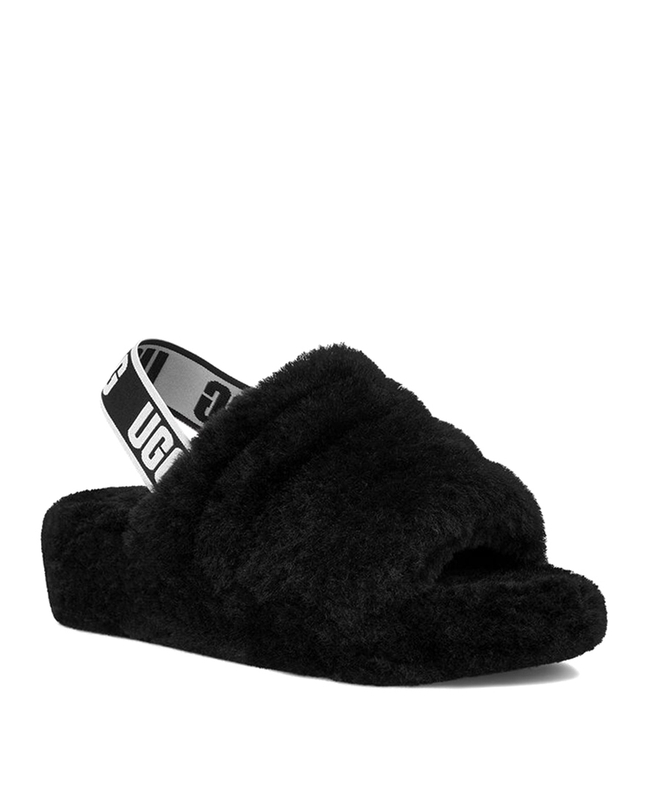 FLUFF YEAH SLIDE-black