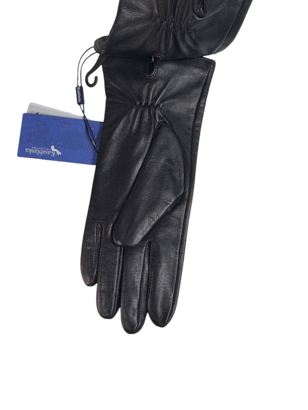 Перчатки.Женские.Кожаные.Люкс качества. Подклад: на шелке. Kasablanka. 5 шт в упаковке.