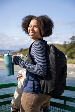 Термостакан Klean Kanteen Rise Tumbler 26oz Straw Lid (770 мл) Brittany Blue