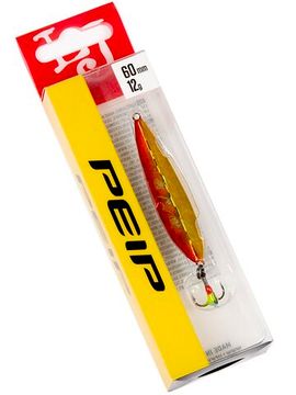 Блесна вертикальная зимняя Lucky John Peip 60мм RG блистер