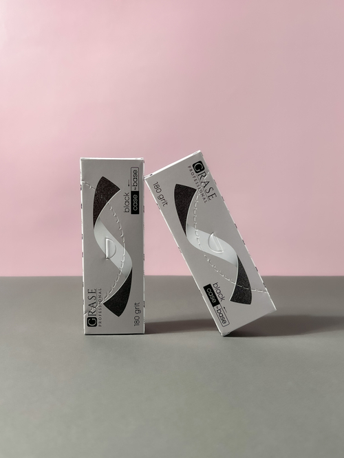 GRASE Файлы чехлы XL "Case for base" 100 грит (черные), 25 шт