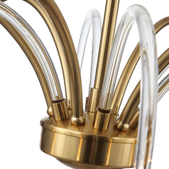 SL1401.303.06 Люстра подвесная ST-Luce Латунь/Латунь, Прозрачный E14 6*40W Luminera