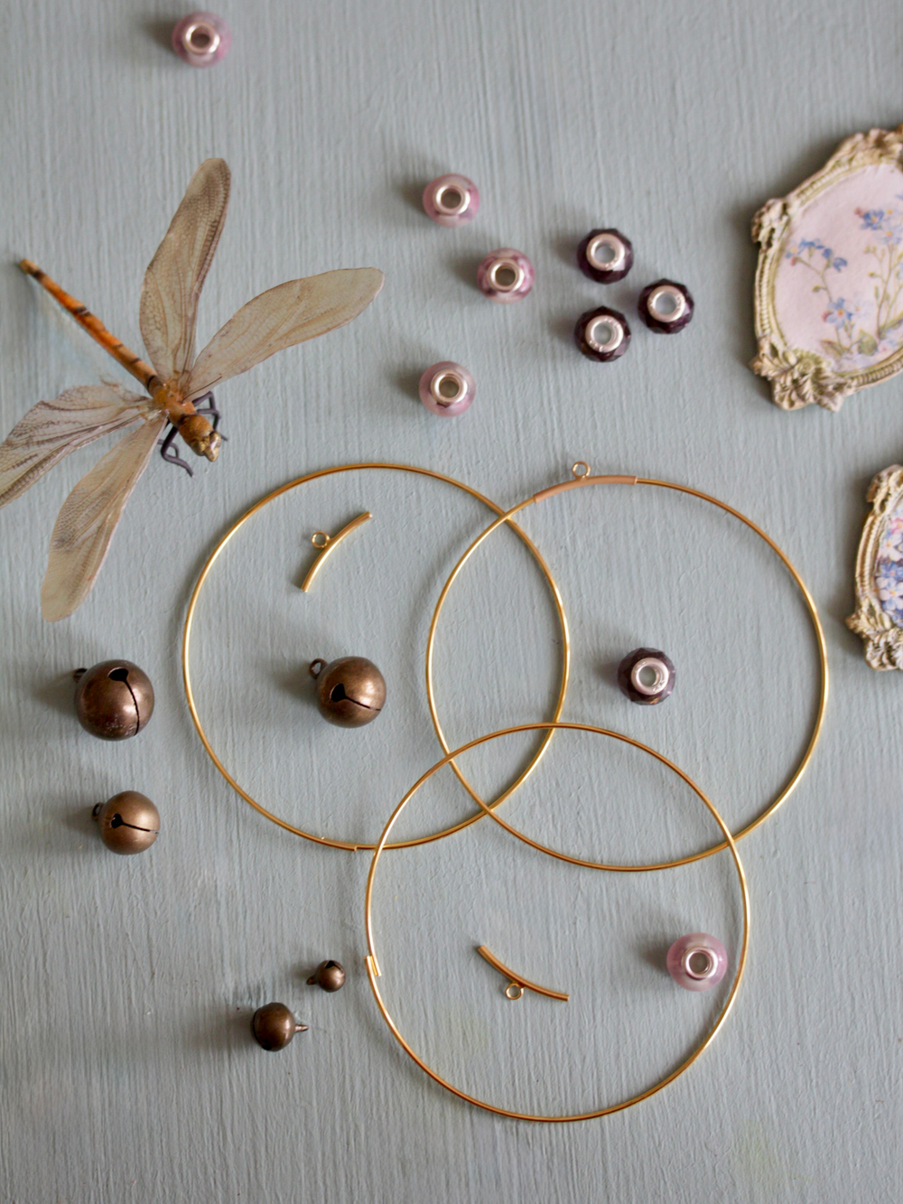 Набор металлических разъемных колец 10 см (3 шт)