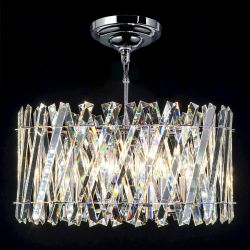 Citilux Ингвар CL334261 Люстра подвесная хрустальная Хром