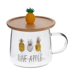 GAEM Кружка с крышкой, 300 мл, L11 W9,5 H8 см, 4в.