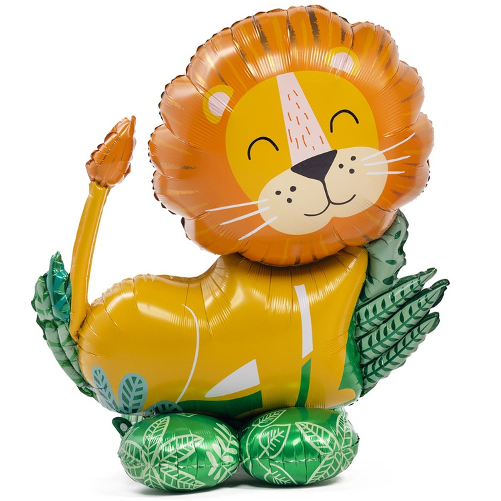 Шар Фольгированный Лев (Желтый)