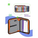 Пенал 1 отделение, 200*140*40 Berlingo "Extreme freedom", дополнительная откидная секция, полиэстер