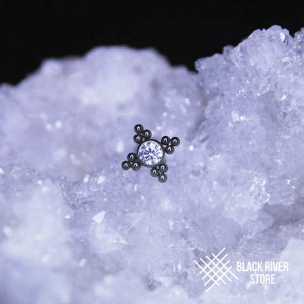 Four Fold Bead IG Crystal