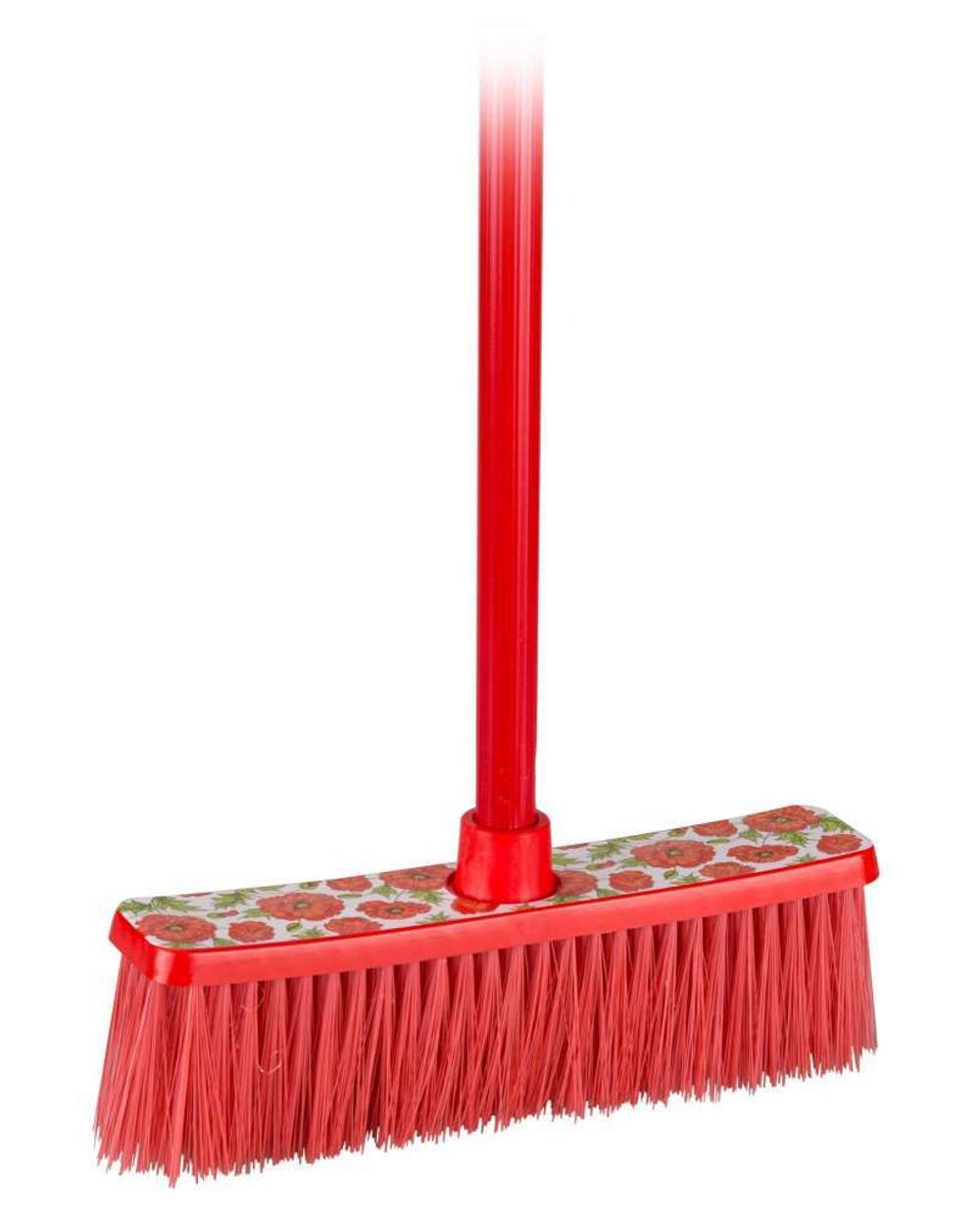 Щетка д/пола ПМ+черенок М6456 Маки Альтерн