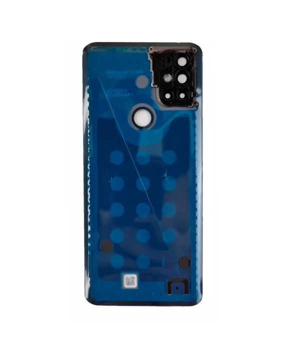 Задняя крышка для OnePlus Nord N10 5G темно-серая (Midnight Ice) со стеклом камеры