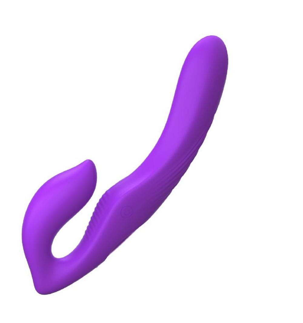 Безремневой вибрострапон с пультом ДУ фиолетовый 22,2 см