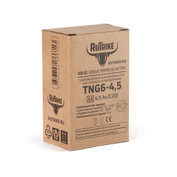 Аккумулятор RuTrike TNG 6-4,5 (AGM+GEL)