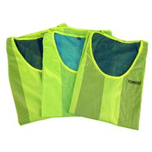 Манишка детская TORRES двухсторонняя, TR11950Y/B, р.Jr, тренировочная, полиэстер, жёлт-синий