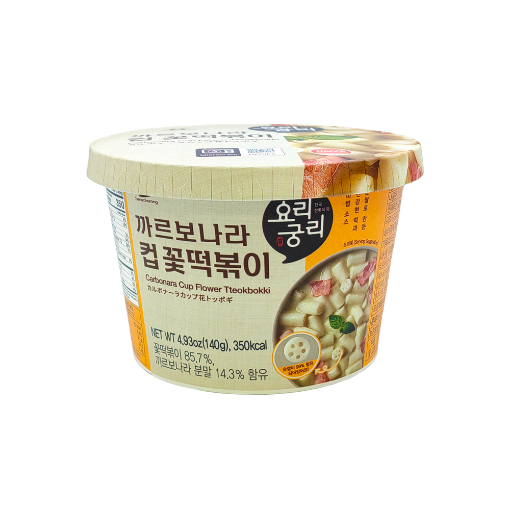 Токпокки быстрого приготовления со вкусом карбонара Yorigoongri