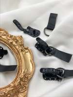 Шубный крючок черный 15 мм