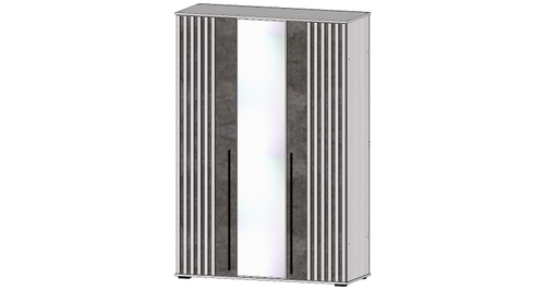 Марракеш Шкаф 3х ств. 1500 Анкор светлый / Цемент темный