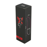 Розовый вибратор с рёбрышками - 18 см. (Цвет: розовый)