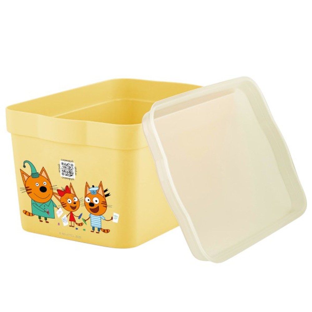 Детский ящик для хранения Три Кота 2,3 л
