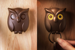 Держатель для ключей night owl, коричневый