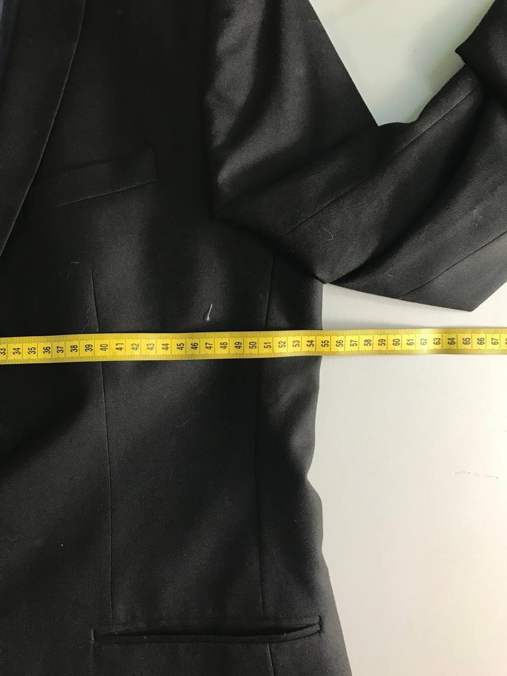 Пиджак River Island прямого кроя, маркировка 44, визуально на 52 размер