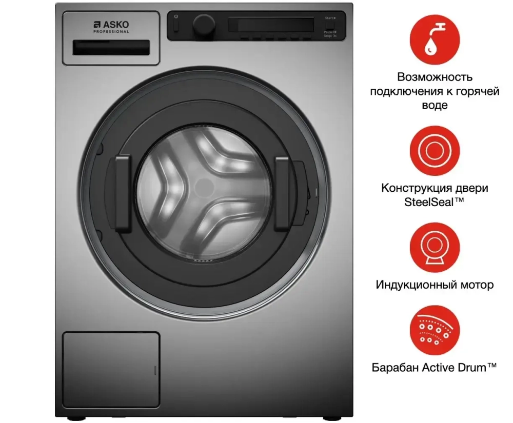 Профессиональная стиральная машина Asko WMC8944VB.T