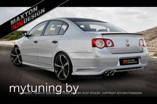 Накладка заднего бампера REVOLT для VW Passat B6