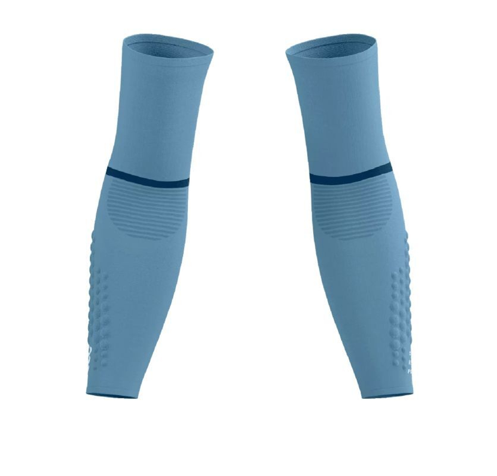 Компрессионный рукав Compressport Armforce Ultralight - denim/white