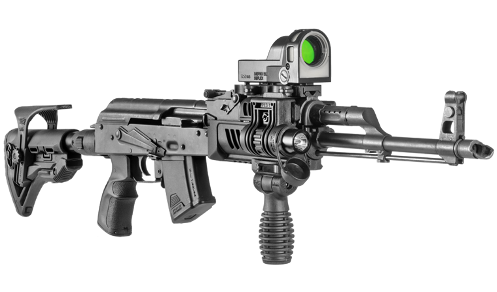 Магазин полимерный 7.62x39 на 10 патронов для AK, FAB Defense