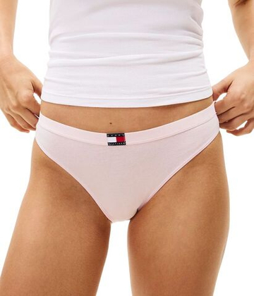 Женские трусики Tommy Hilfiger Heritage Logo Bikini 3P - lilac/mystic orc/light pink