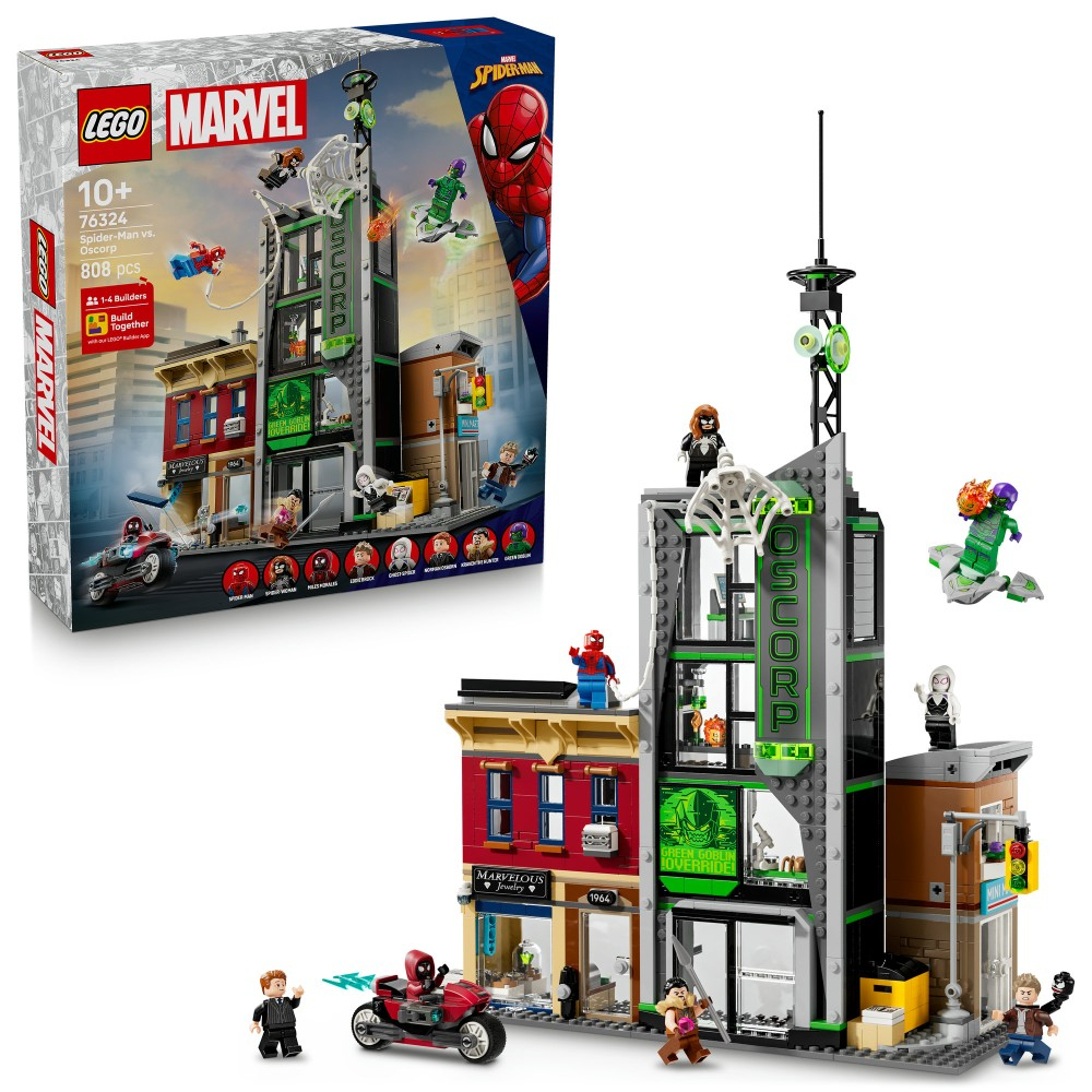 LEGO Marvel Super Heroes - Человек-паук и ОсКорп 76324