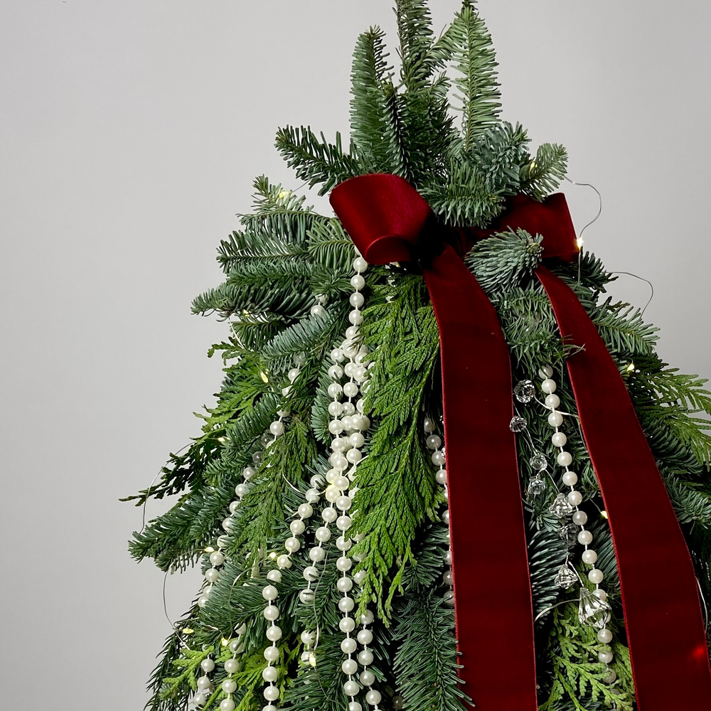 Ёлка из живой хвои Зимняя тайна