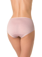 Хлопковые трусики-шорты со средней посадкой (Размер: XXL) (Цвет: бежевый)