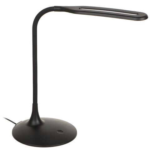 Светильник настольный на подставке, USB+адаптер, черный, SPE17156-26
