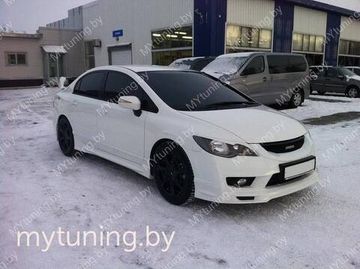 Решетка радиатора MUGEN STYLE для Honda Civic 8 4D рест