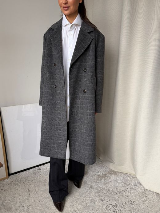 Пальто в клетку Les Coyotes de Paris, XS