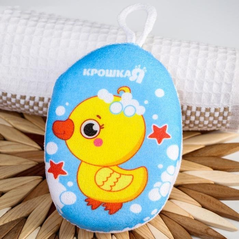 4756861 Мочалка махровая "Уточка"