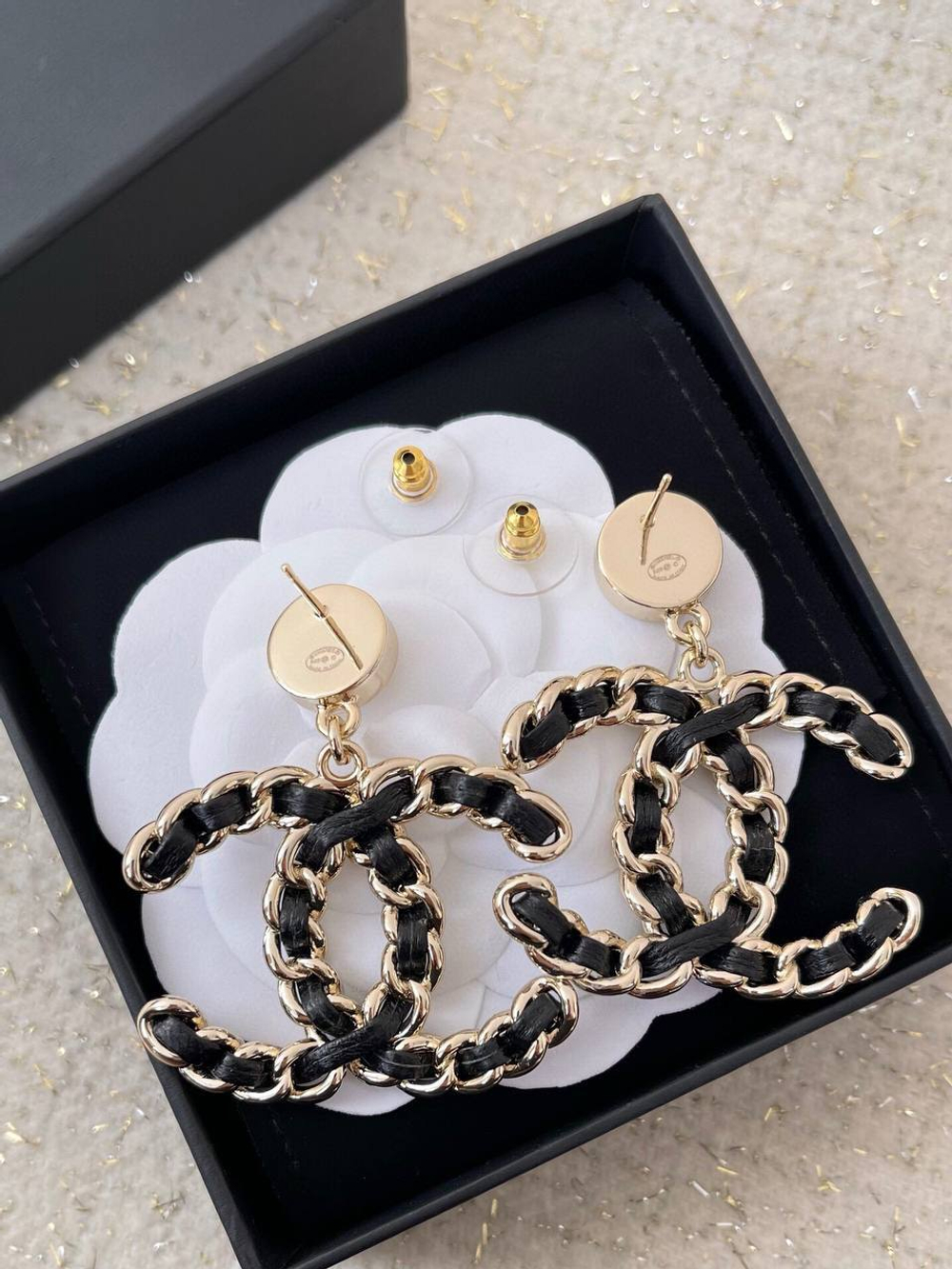 Серьги CHANEL