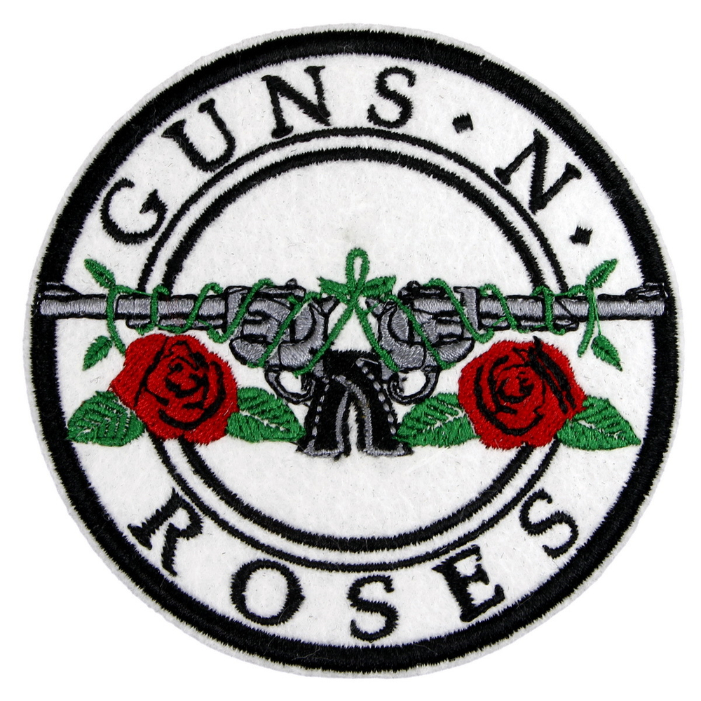 Нашивка с вышивкой группы Guns n Roses