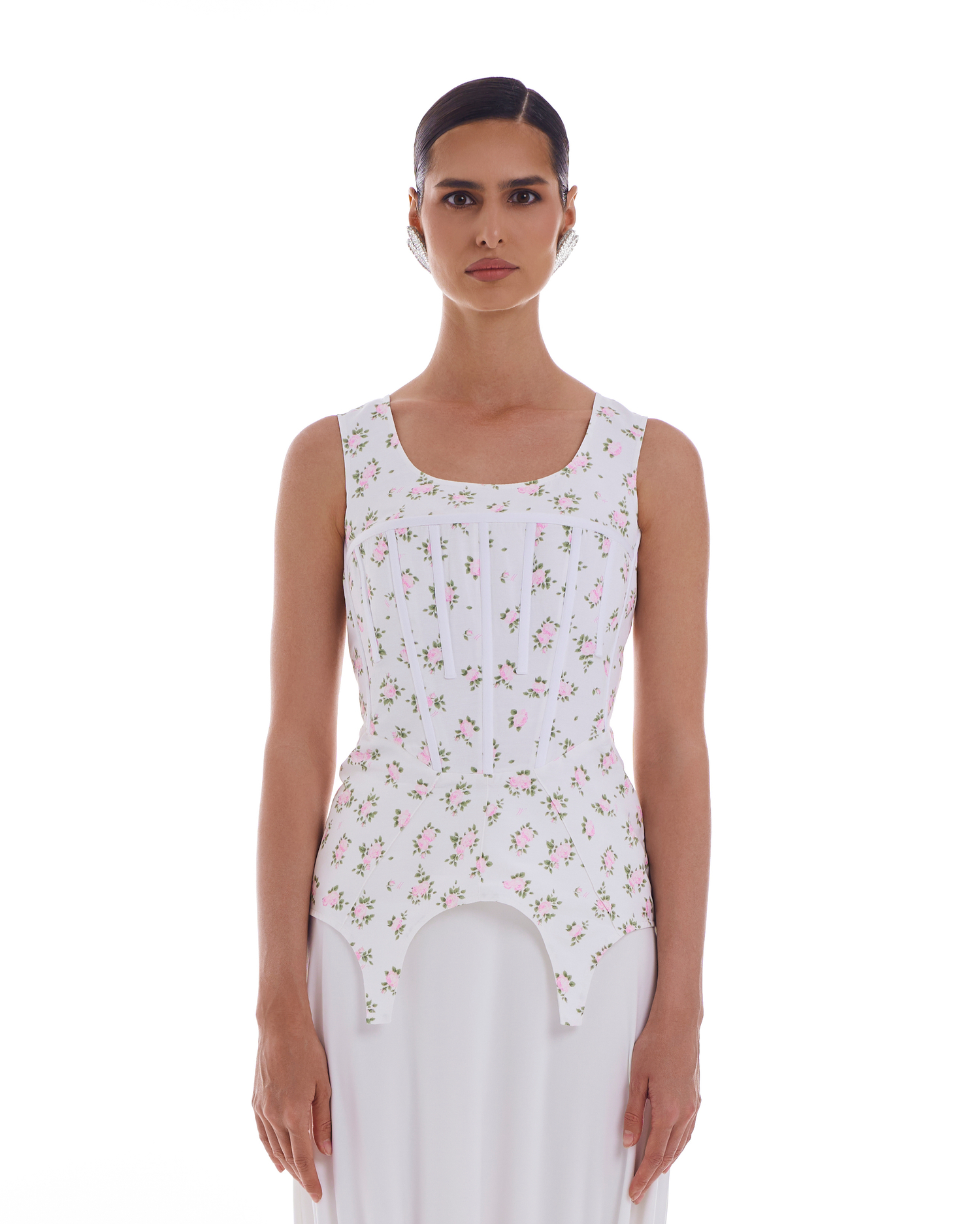 Корсет Rococo (Рококо) цветочный