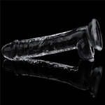 Прозрачный фаллоимитатор Flawless Clear Dildo 7.5 - 19 см. (Цвет: прозрачный)