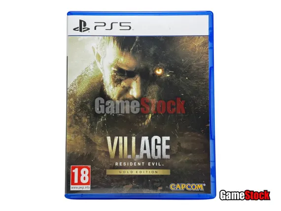 PS5 Resident Evil 8 Village Gold Edition (поддержка PS VR2) (Б/У, Полностью на русском языке, PPSA-01557)