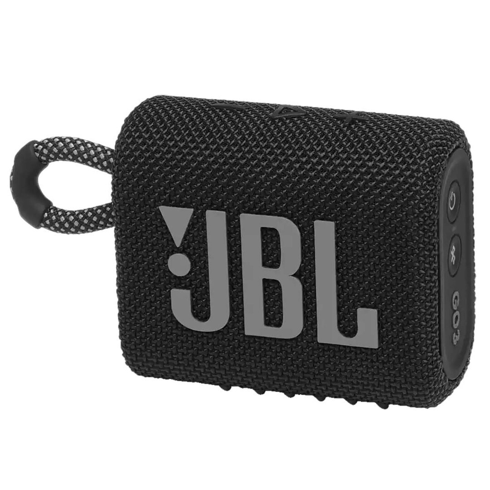 Портативная колонка JBL Go 3 Black (черная)