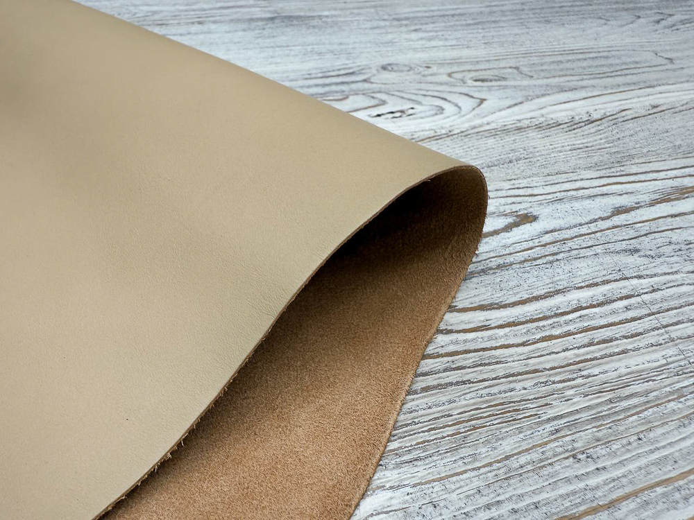 Nike Matt Latte (1,2-1,4 мм) цв. Бежевый, натуральная кожа